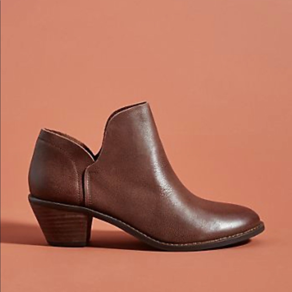 Anthropologie Leather Boot